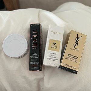 Set of 4 designer minis - Becca, Guerlain, YSL, Lancôme